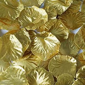 Gold Silk Scatter Rose Petals!